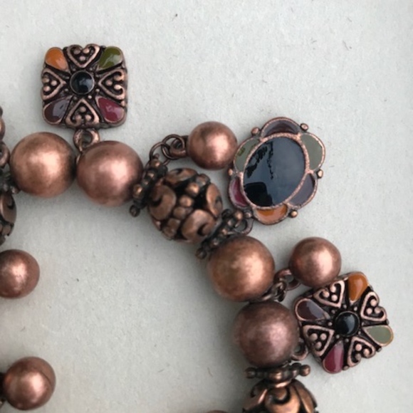 Copper Charm Bracelet - Picture 2 of 2